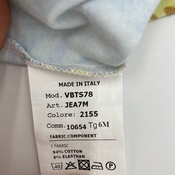 Authentic Baby Boy Versace Polo Size 6M - Picture 5 of 5